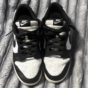 Nike Dual-Tone Black and White Sneakers